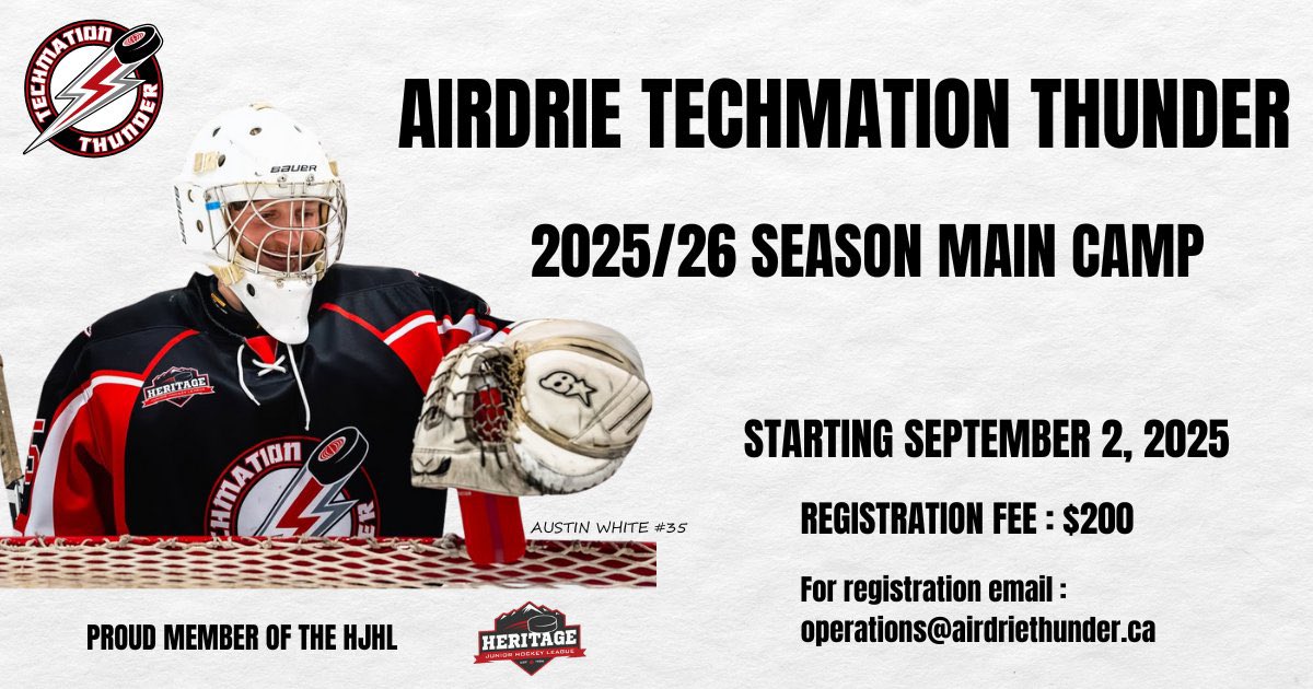 Just over a month until MAIN CAMP ! You won’t want to miss this !! Sign up before you miss out 

Starting September 2