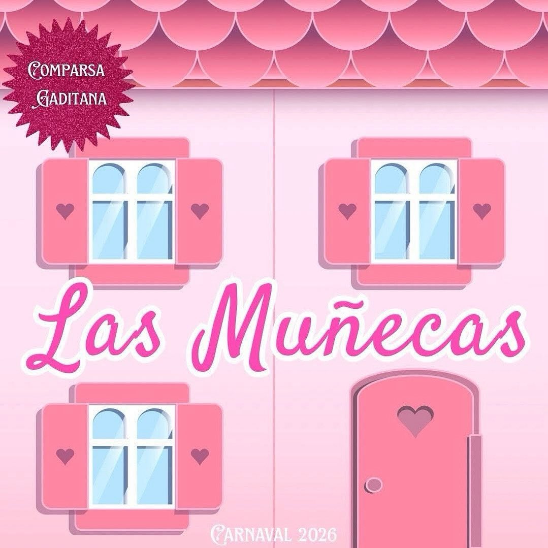 Cambio de nombre para el 2026  de la comparsa de Robert Gómez y Pepe Juan Pastrana

LAS MUÑECAS

En principio se anunciaron como La Negra

#coac2026 #carnavaldecadiztv #cadiz #carnavaldecadiz