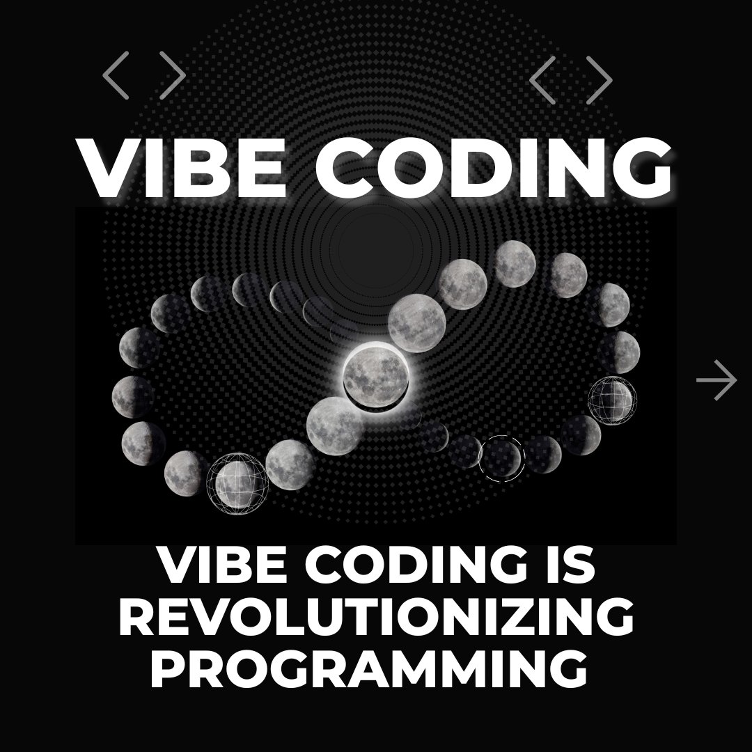 ArunTiwari_30's tweet photo. Code without coding? Yes! ✨ Discover how Vibe Coding is making programming intuitive and fun for everyone, even non-techies.

https://t.co/xcLY2L0AJl

#VibeCoding #NoCode #LowCode #ProgrammingRevolution #NonTechies #CodeForEveryone https://t.co/zb8Y93lBK0