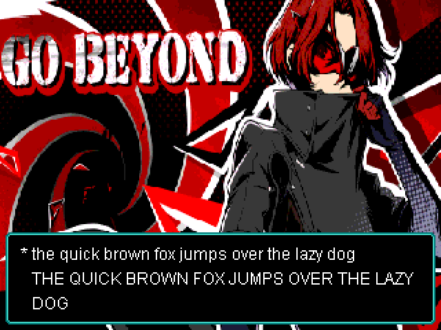 digitizedCascde's tweet image. Oh yeah I made a little rpg text box mockup
Featuring Wonder in the background bc I wanted Something there