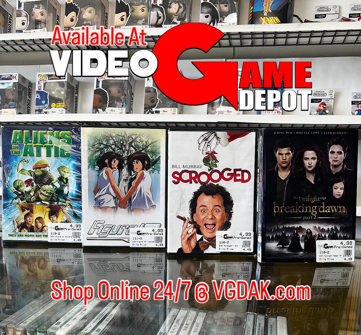 VGDAk's tweet image. These physical shows are in-stock and available now! 
👾
Shop Online 24/7 at VGDAK.com
🕹️
Game On!
#VideoGameDepot
