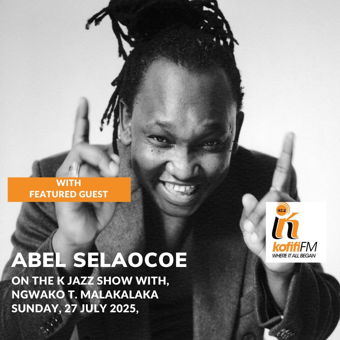 From the streets of Sebokeng to the world stages,  Abel Selaocoe is proof that music knows no boundaries! 

He joins us for a listen and chat, during our Page Three feature on The K Jazz Show as we dive into his 2025 masterpiece, “Hymns of Bantu” including  his solo cello