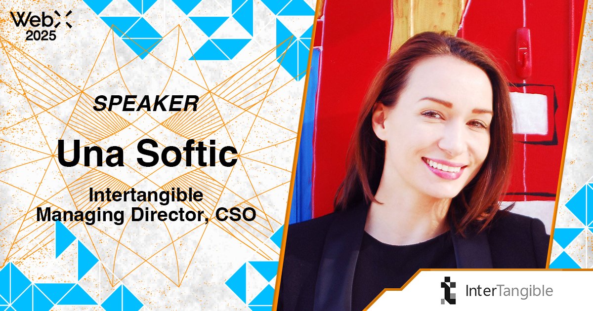 WebX_Asia's tweet image. Meet @una_softic, Managing Director at Intertangible, at #WebX2025 on August 25–26, 2025.
Una Softic is the Managing Director at Intertangible, a professional services firm specializing in AI and fintech, and a Strategic Advisor to CoinPost. Previously, she led global innovation…