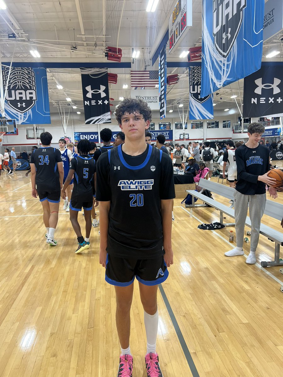Class of 2027 6’7” wing <a href="/ZekeBattier/">Zeke Battier</a> of <a href="/Awigg_Elite_UAA/">AWIGG Elite UAA</a> is a all around offensive talent. Lefty hits threes, makes good passes, cuts, and rebound put backs. Son of former NBA player Shane Battier. Providence Day (NC) product. #UAAFinals <a href="/UAbasketball/">Under Armour Basketball</a> <a href="/UANextBHoops/">Boys UAA</a>