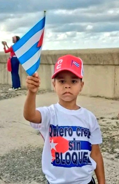 Quiero Crecer.. #MejorSinBloqueo 
❤️ 🇨🇺‼️
#CubaPorLaVida