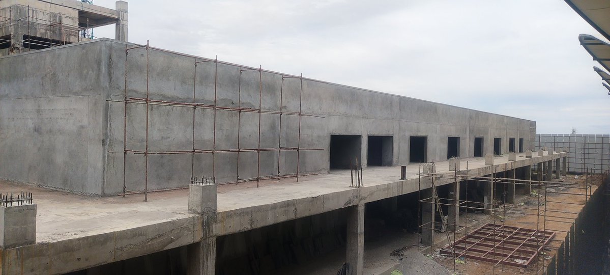 Trichiites's tweet image. Construction update of the Multi Utility Facility Centre (MUFC) going on at the IBT Complex, Panjappur, Trichy.