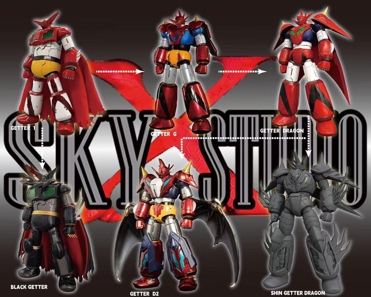 G_vvell's tweet image. SKY X STUDIO SXD-GOKIN Shin Getter Dragon
スカイXスタジオ SXD合金 真ゲッタードラゴン
스카이X스튜디오 SXD합금 진 겟타 드래곤