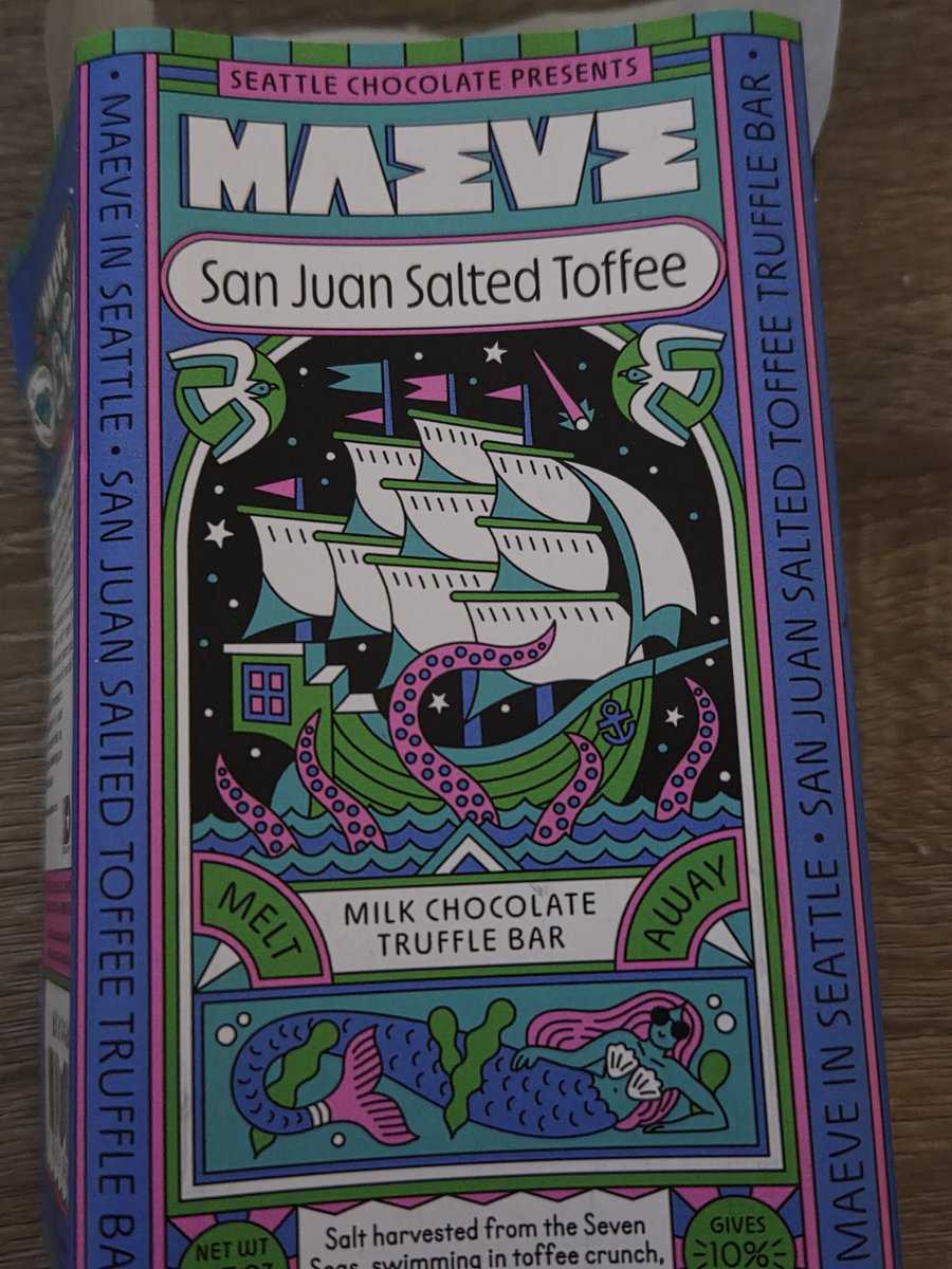 SpursyKnight's tweet image. Local chocolate. Very good.