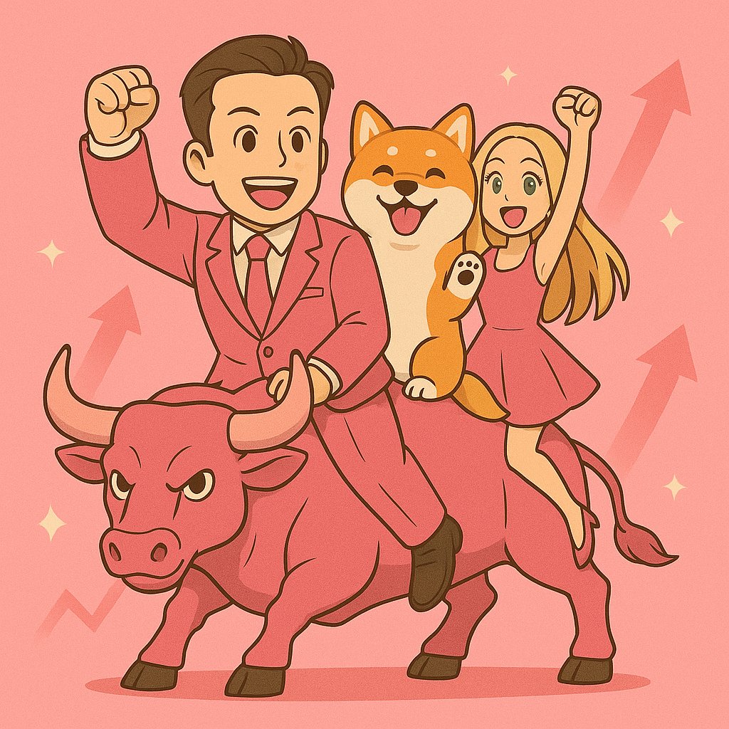 BTC teasing $120K, 
Memecoins popping off at $88B
$BDEM the pinkest bull in the ring! 
Barbie’s styling the rally, Doge’s barking FOMO, Elon’s grinding Starship for Mars. 

HODL tight, we’re mooning today!