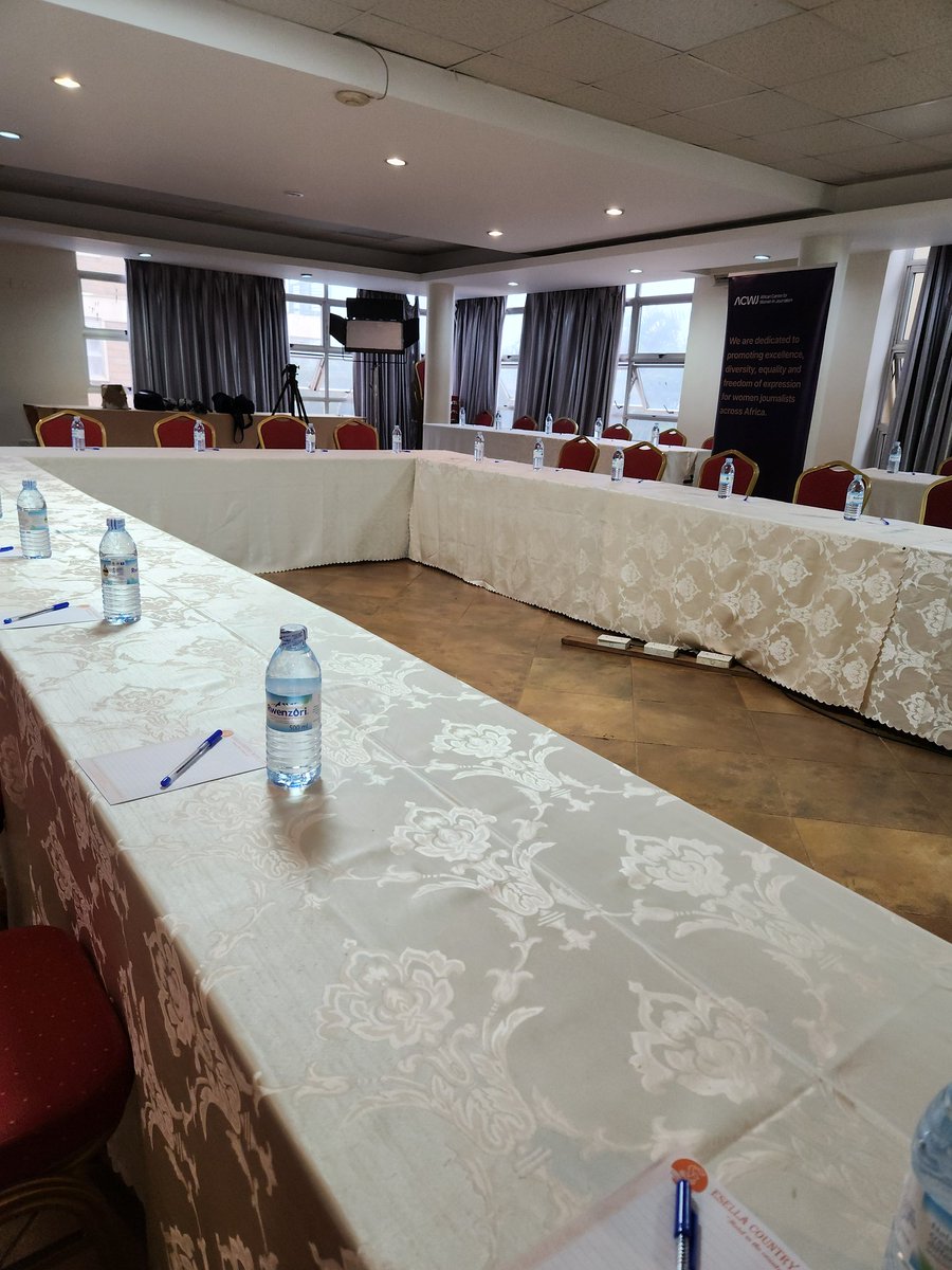 We are thrilled to be here for the <a href="/africancwj/">African Centre for Women in Journalism (ACWJ)</a> Annual Media Convention 2025. We are looking forward to very constructive engagements. #ACWJ