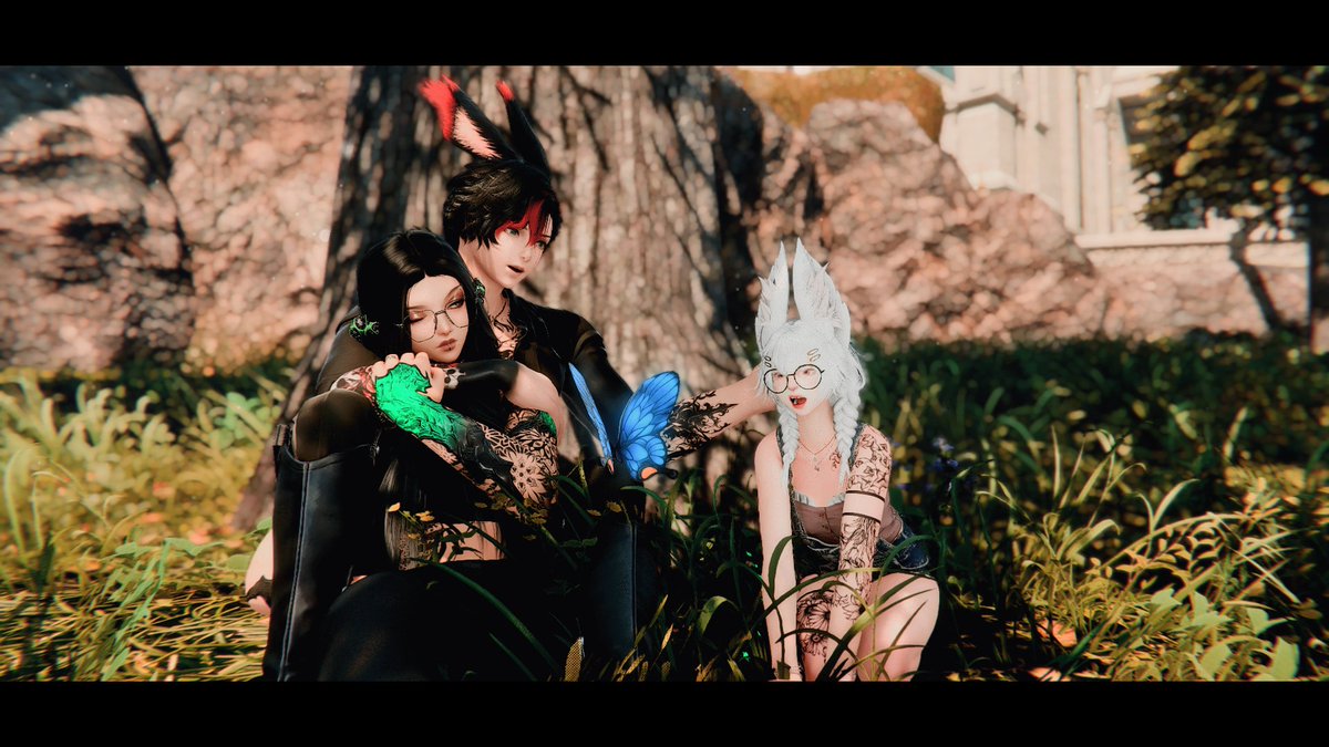diaxiv's tweet image. priya ; DAD. THERE&apos;S A THING ON YOUR LEG.
vae ; Priya, darling. No need to scream, your mother is asleep.
priya ; I MUST SCREECH IT AWAY.
- - - - - - x.
needless to say, dia did not get to sleep because of her daughter freaking out over a butterfly. silly bean.
