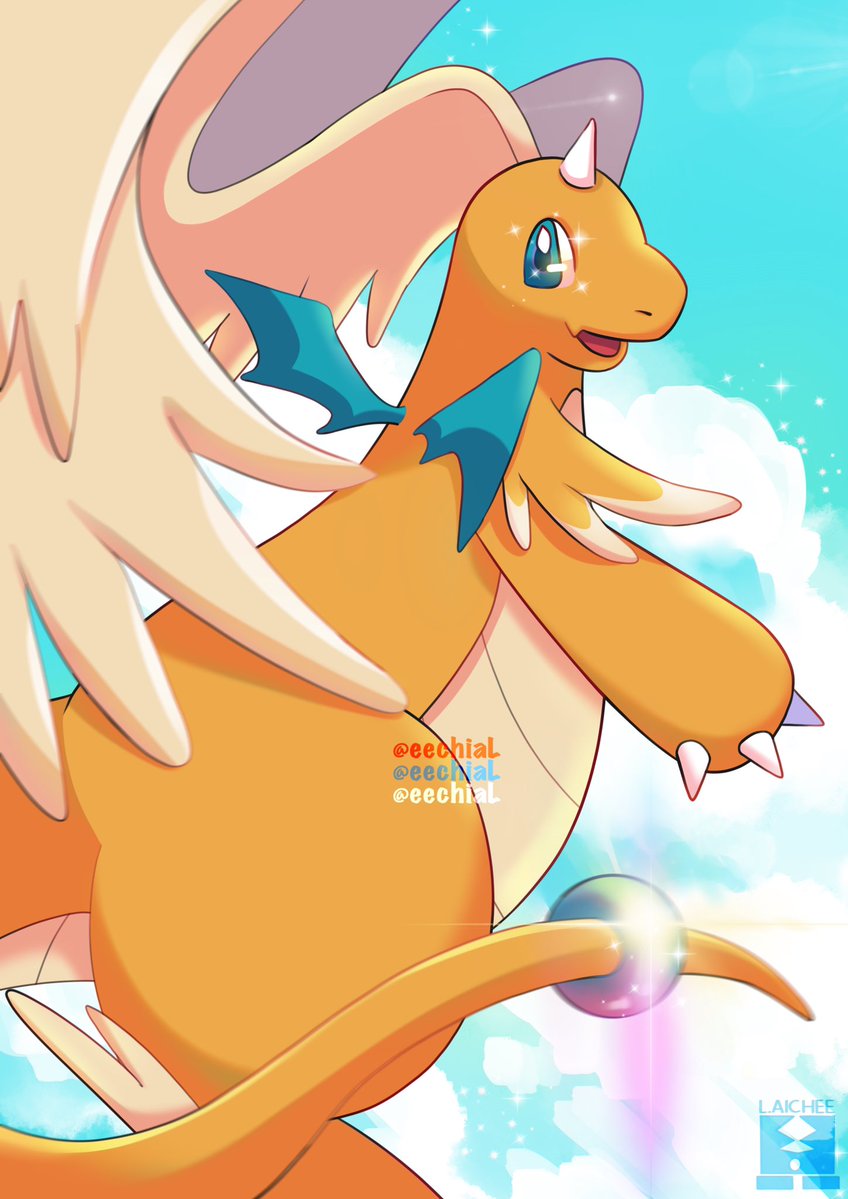 eechiaL's tweet image. Mega Dragonite is really adorable! Please enjoy!
#Pokemon #PokemonLegendsZA