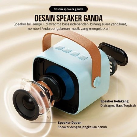 Cek K12 Speaker Bluetooth Karaoke 2Mic Mini Bluetooth Portabel Bluetooth Speaker Microphone Karaoke Set Bluetooth Mini Full bass dengan harga Rp50.100. Dapatkan di Shopee sekarang! s.shopee.co.id/2B48XCuite

#SpeakerPortableKeraoke, #SpeakerKeraoke, #SpeakerMicrophone