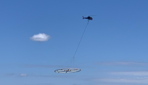 Legend_HuGary's tweet photo. Greenridge Exploration has launched an advanced airborne EM survey at its Flying Vee Nickel Project in Saskatchewan, aiming to uncover more nickel, copper, cobalt, and gold potential!  https://t.co/uuJl0NGoiA https://t.co/1LZYGPq8N6
