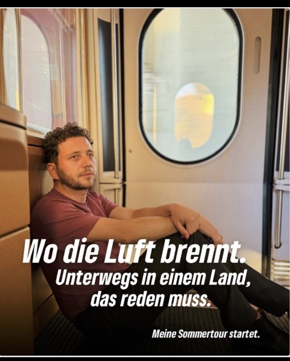 Erst Bahnbodenfotos mit Habeck, Lang und Karin G-E. Jetzt: „Das harte Leben des Felix Banaszak.“ Die Grünen sind so nachhaltig, sie recyceln sogar ihren Personenkult.