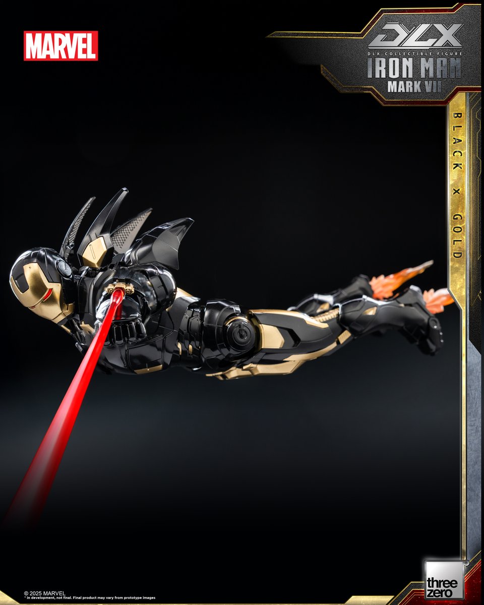 threezeroHK's tweet image. 【Pre-order the DLX Iron Man Mark 7 (Black X Gold) now!】
DLX Iron Man Mark 7 (Black X Gold) is now available for pre-order ACGHK 2025 starting from July 25, 2025. Limited to 50 pieces, available only while supplies last.
This special edition reimagines Tony Stark's iconic…
