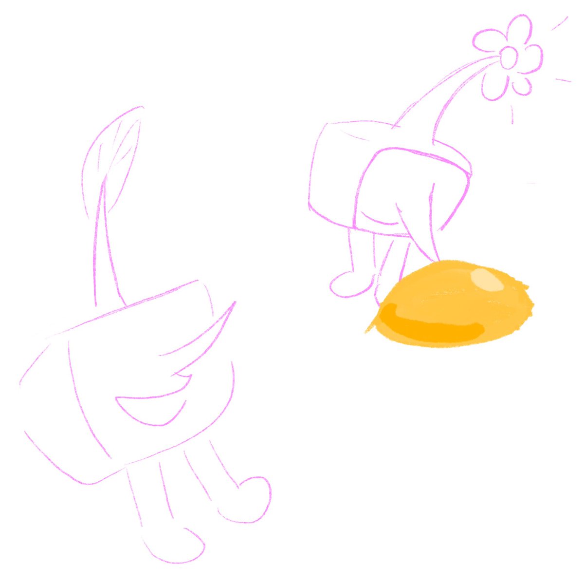 CaptainInkII's tweet image. He’s so Pikmin #tenna