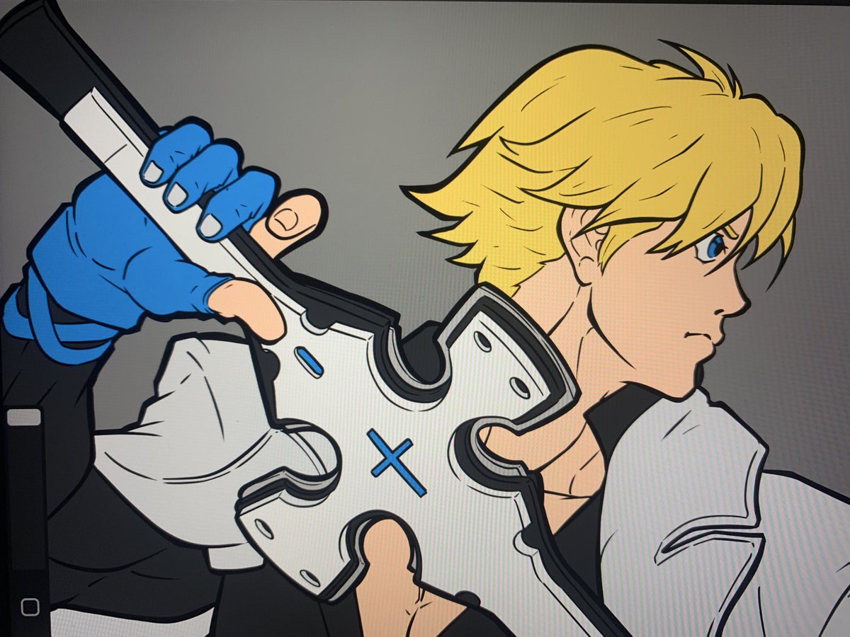 Idk much about Guilty Gear, so can someone tell me why this mf has fingernails ON his gloves? 💅🏼
