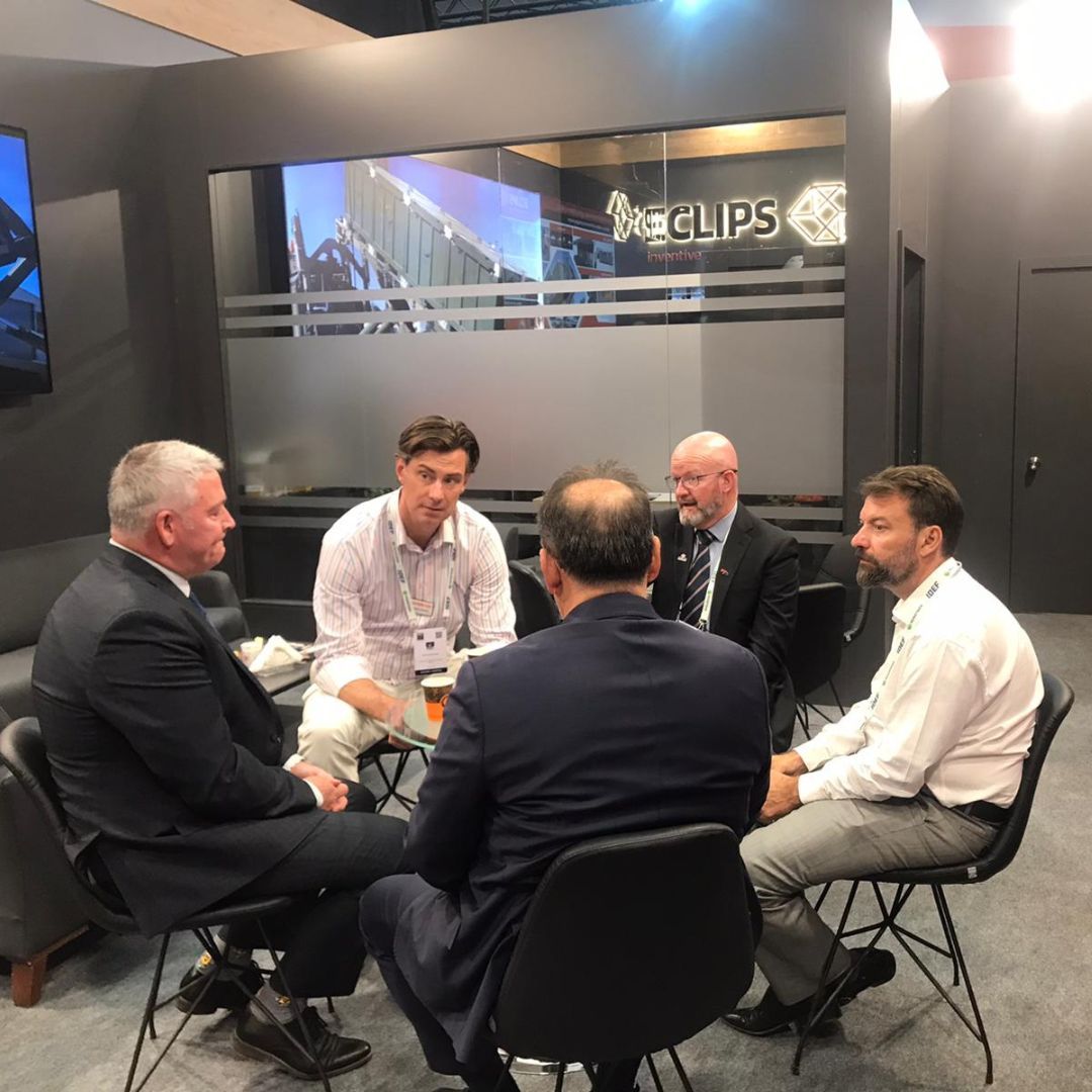 ECLIPS_Eng's tweet image. Day 2 was even more busy for the ECLIPS team as we discussed our logistic solutions with some great Turkish companies, as well as representatives from Indonesia, South Africa, UAE, France and Bangladesh. 
Looking forward to a big Day 3! 
#IDEF2025