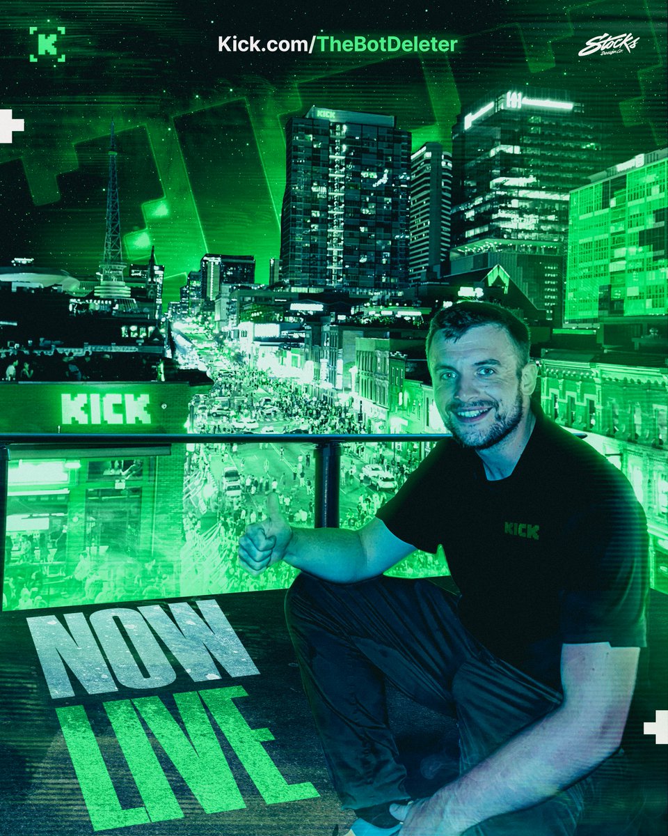 TheBotDeleter's tweet image. kick.com/thebotdeleter Live SND with @StocksGFX