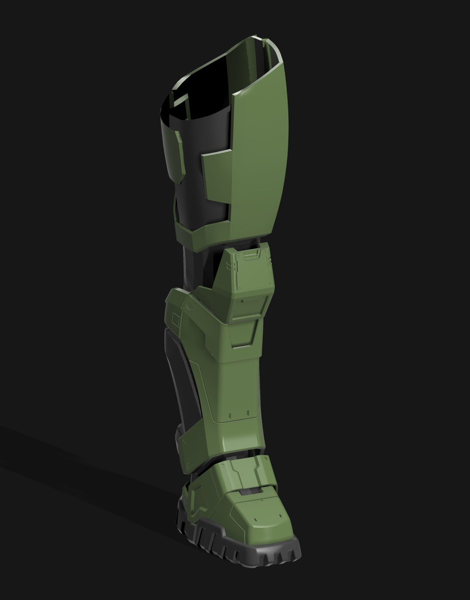 The_Makyr's tweet image. Cant stop posting micro progress. Got bits of the inner plating done and a bit of reshaping. Excited to start detailing soon