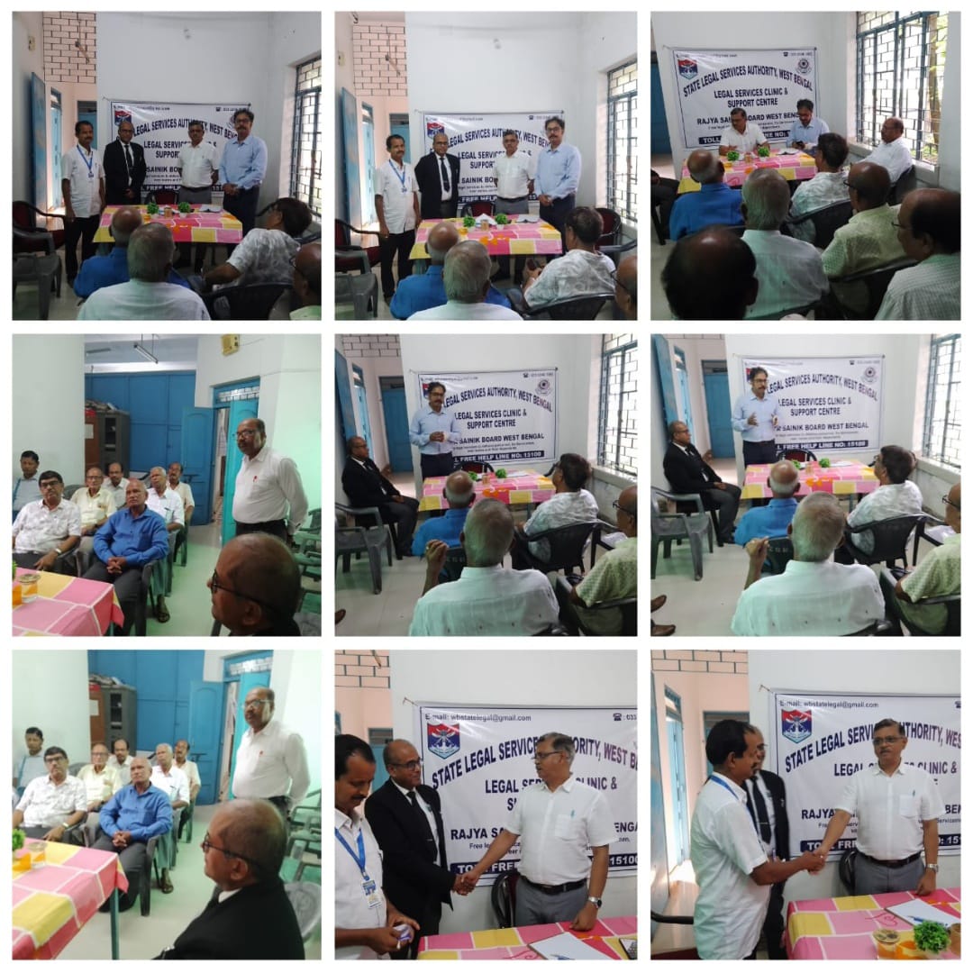 Legal clinic with Advocates, PLV of Dist legal services authority at Zilla Sainik Board Dakshin Dinajpur. This initiative marks a step forward for legal support to servicemen, Veterans &amp; their families. <a href="/MamataOfficial/">Mamata Banerjee</a> <a href="/easterncomd/">EasternCommand_IA</a> <a href="/secyesw/">Secretary ESW</a> <a href="/KSBSectt/">Kendriya Sainik Board Secretariat</a> <a href="/DM_DDinajpur/">District Magistrate Dakshin Dinajpur</a>