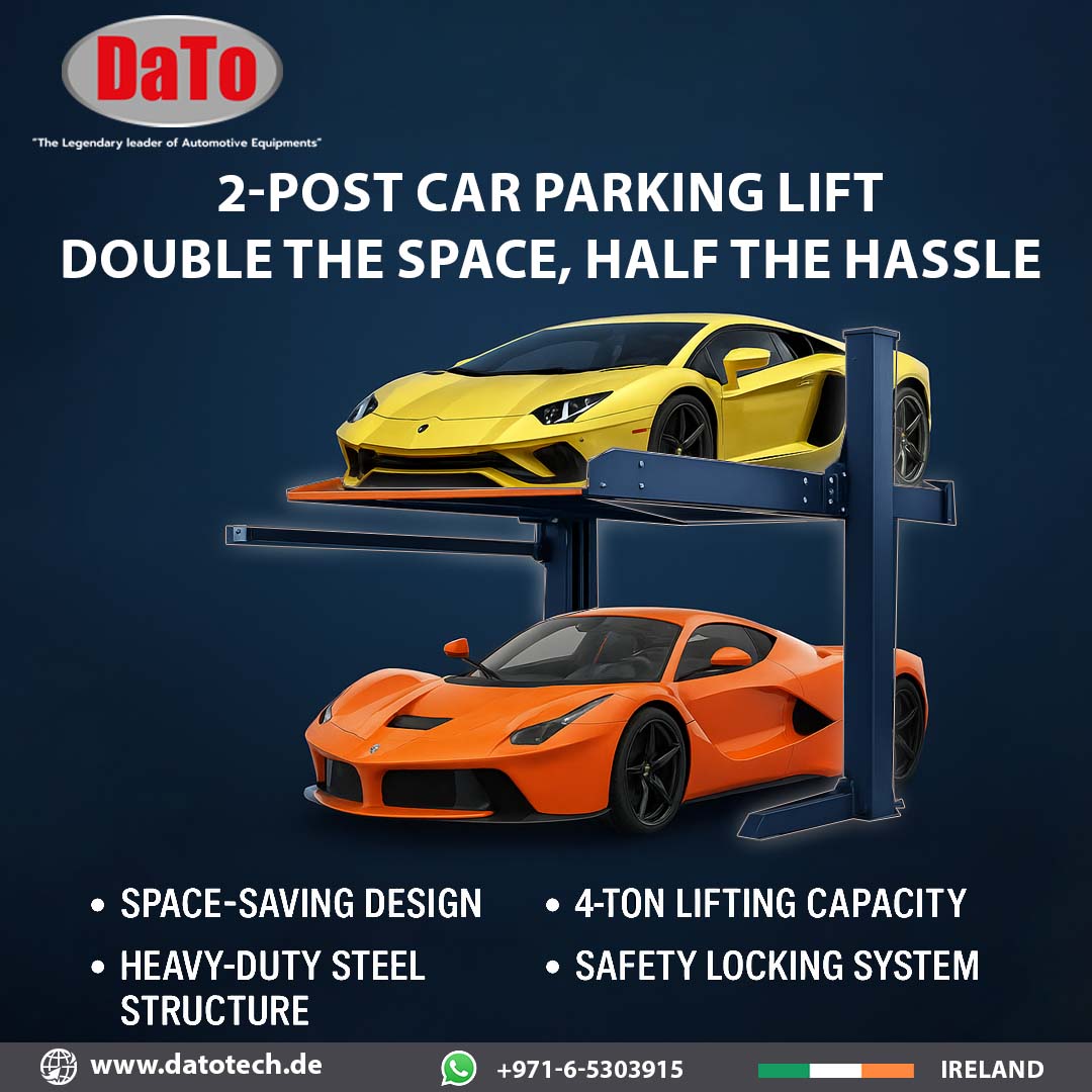 datotechie's tweet photo. 🚗 Double your space without expanding your garage! Meet the DaTo 2-Post Parking Lift – built for safety, strength &amp; serious car lovers. 
📷https://t.co/R6Rv0uNbeS | +971-6-5303915

 #CarLift #GarageTools #ParkingSolutions #DaToTech #2PostLift #AutoEquipment #GarageUpgrade https://t.co/VX7uqXTMMN