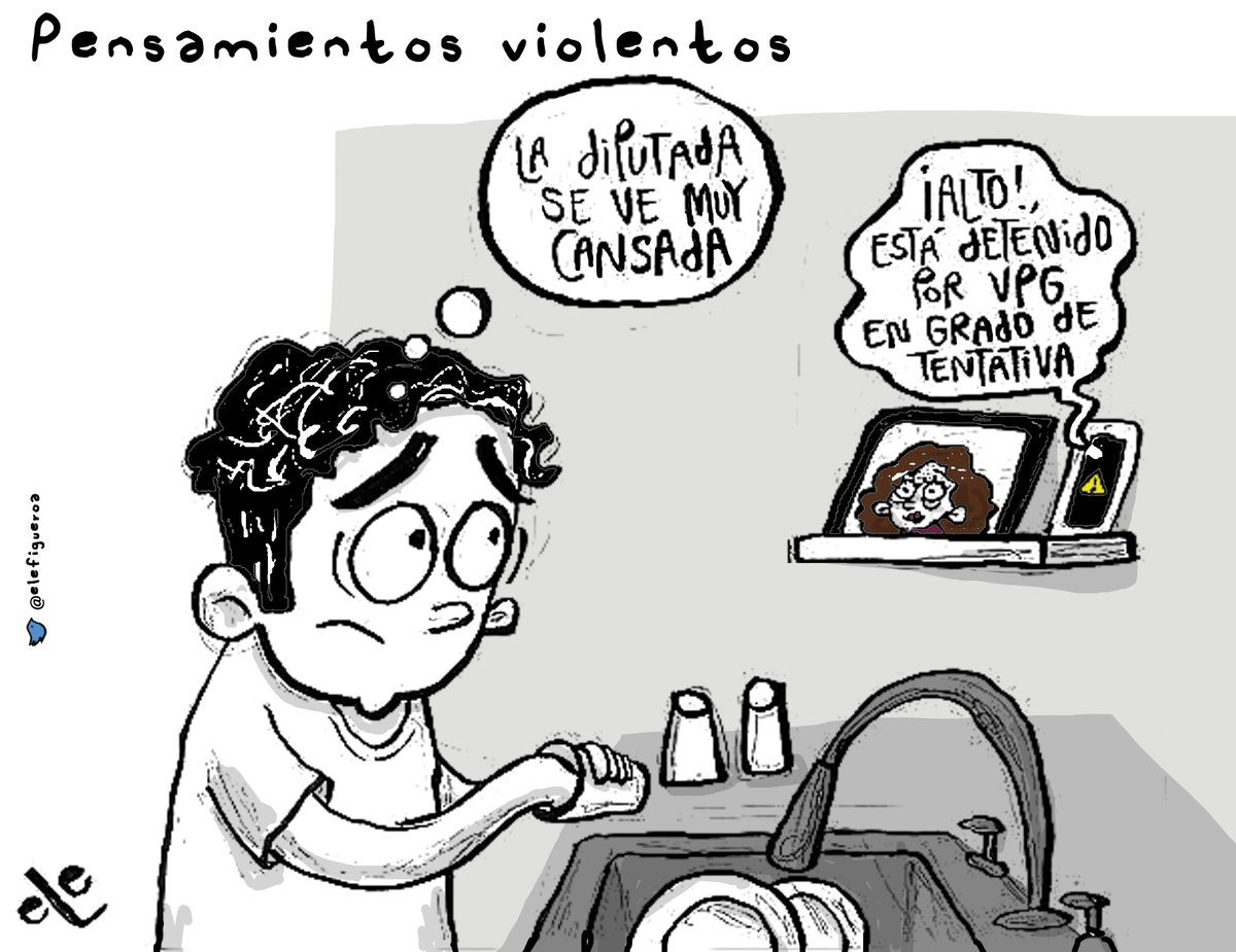 La #VPG en #GradoDeTentativa se aproxima...

Pensamientos #Violentos, cartón de  <a href="/elefigueroa/">eLe</a>