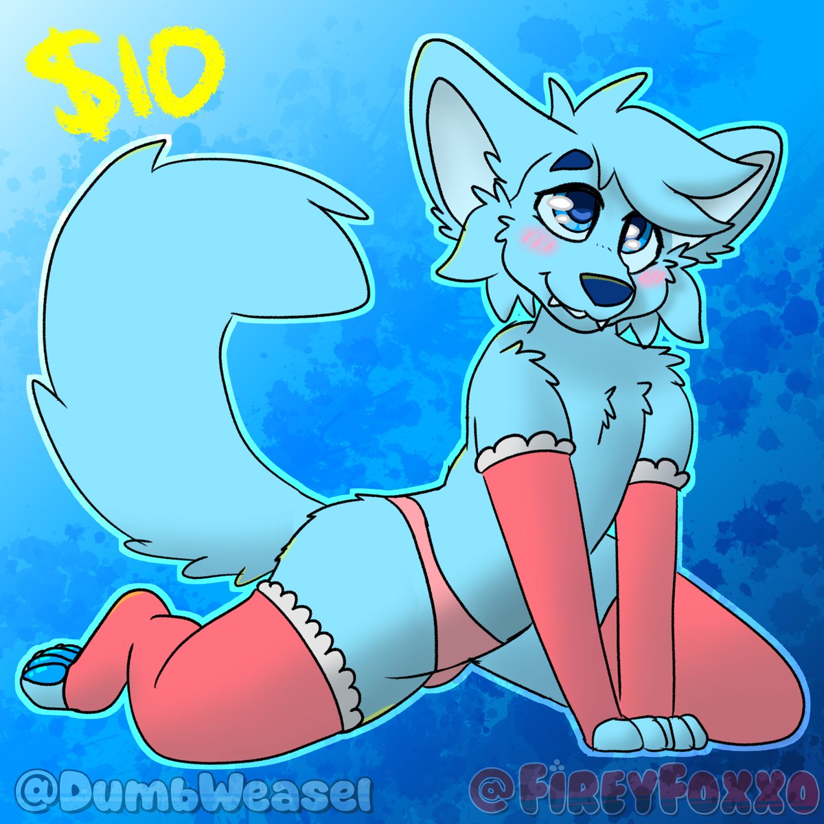 Fireyfoxxo's tweet image. NEW YCH!
PrettyFloofYCH
$10 unshaded / $15 shaded base price!
DM me for a slot!