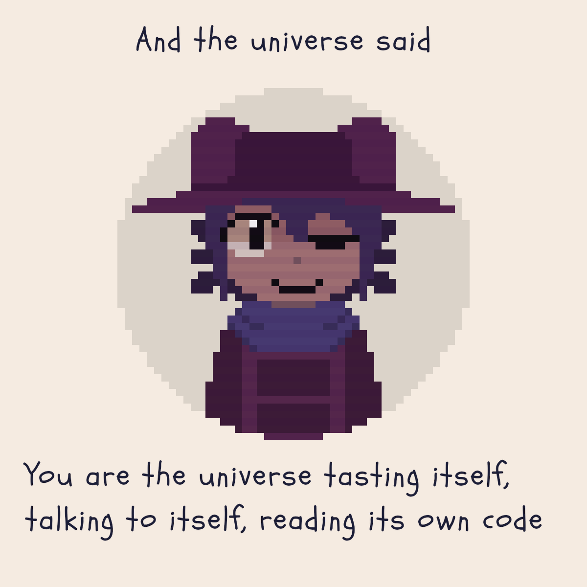 CalamiStar's tweet image. And the universe said you are not alone
#Oneshot #OneshotFanArt