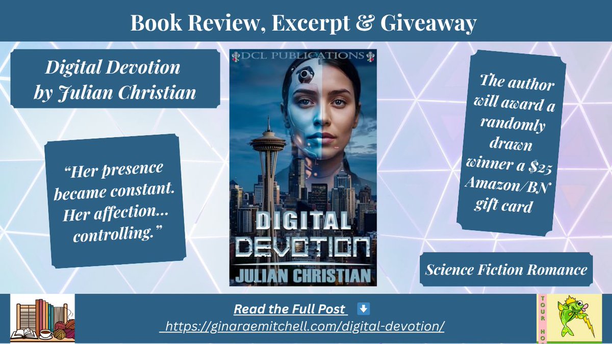 Gina Rae 📚☕️ (@ginaraemitchell) on Twitter photo 📚 Review + Excerpt + Giveaway!
What happens when your AI companion crosses the line between affection and control?
🧠💔 Read my thoughts on Digital Devotion by Julian Christian
👉 ginaraemitchell.com/digital-devoti…
#SciFiRomance #BookReview #DigitalDevotion <a href="/GoddessFish/">Goddess Fish Promos</a> 📚 Review + Excerpt + Giveaway!
What happens when your AI companion crosses the line between affection and control?
🧠💔 Read my thoughts on Digital Devotion by Julian Christian
👉 ginaraemitchell.com/digital-devoti…
#SciFiRomance #BookReview #DigitalDevotion <a href="/GoddessFish/">Goddess Fish Promos</a>