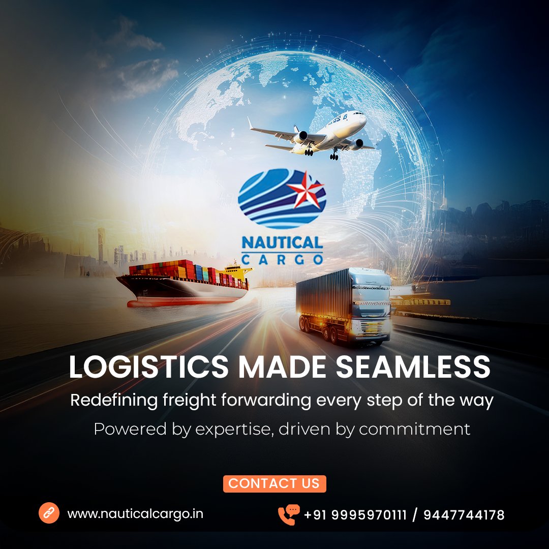 At Nautical Cargo, we blend technology, professionalism, and expertise to deliver freight forwarding, logistics, and NVOCC solutions with unmatched efficiency. 🌍🚢
Experience logistics, redefined.
#NauticalCargo #FreightForwarding #LogisticsExperts #NVOCC