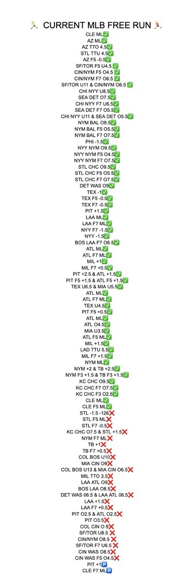 SRCGROUP2K's tweet image. 🔥 MLB Free Play Record: 64-27-2 🔥
📅 Next Free SENT Saturday via DM
To Receive Saturday's Free Play
1️⃣ Reply #Betsmarter
2️⃣ 🔁 Retweet this tweet
3️⃣ 📬 Send us a DM
#Betsmarter #GamblingX #MLB
