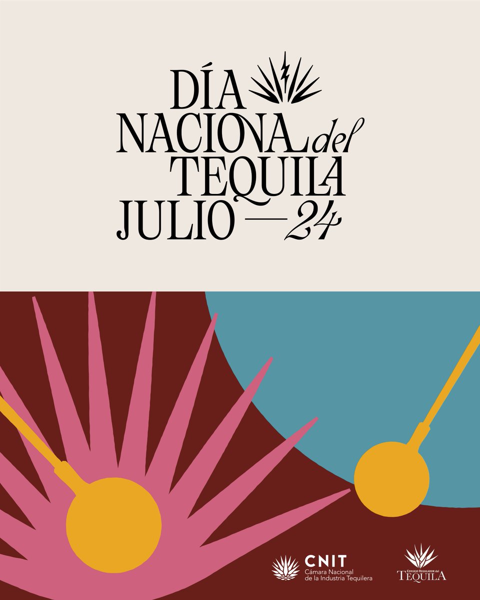camaratequilera's tweet photo. Hoy 24 de julio, celebramos el Día Nacional del Tequila.
El Tequila es más que una bebida: es patrimonio, orgullo y motor de México, en cada botella se cuenta una historia de esfuerzo, orgullo y tradición.
#DíaNacionalDelTequila #CNIT @CRTequila https://t.co/2NDwzNi4NS