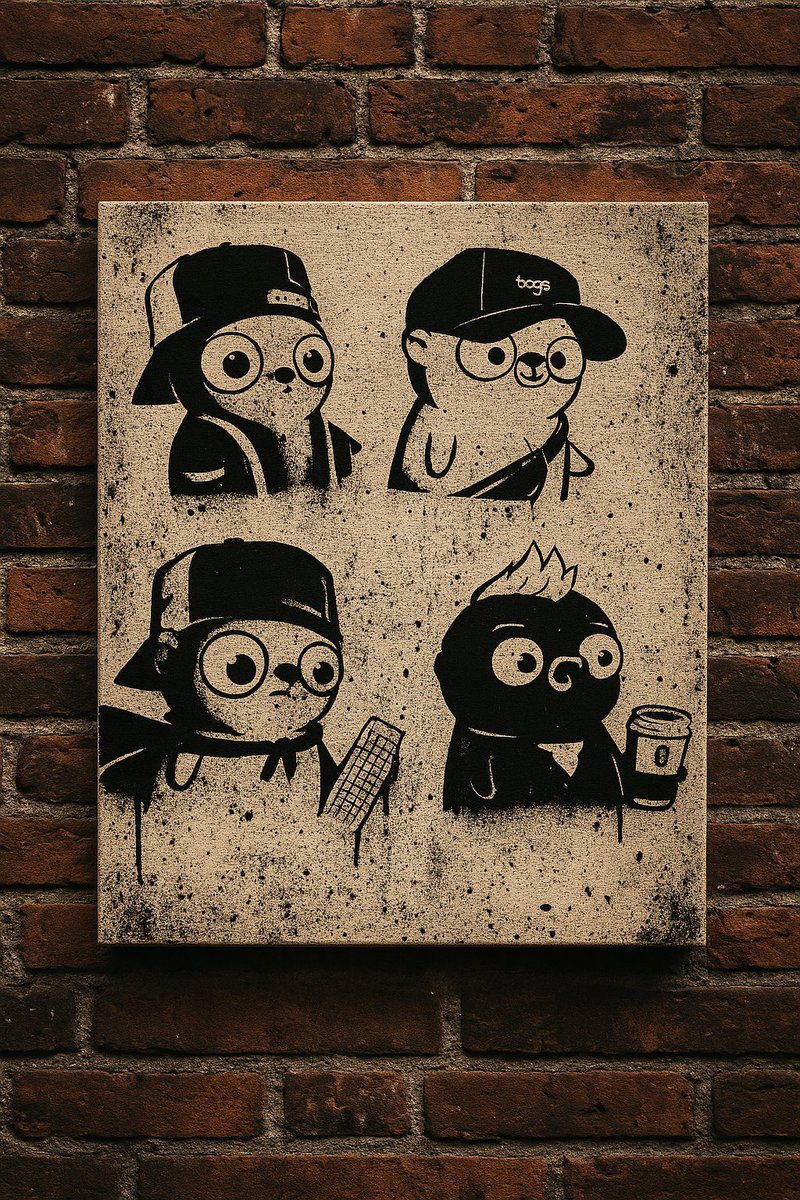 AdenJax2012's tweet image. Back when Banksy was painting streets…
People laughed. 👀
Ignored it. 🧱
Called it graffiti. 😴
Now? His vibes sell for MILLIONS. 💸💸💸
Fugz is that same ENERGY. 🎭💥
Raw. Wild. Unfiltered.
Not everyone gets it
but legends never start mainstream. 🧠🔥
This is the early…