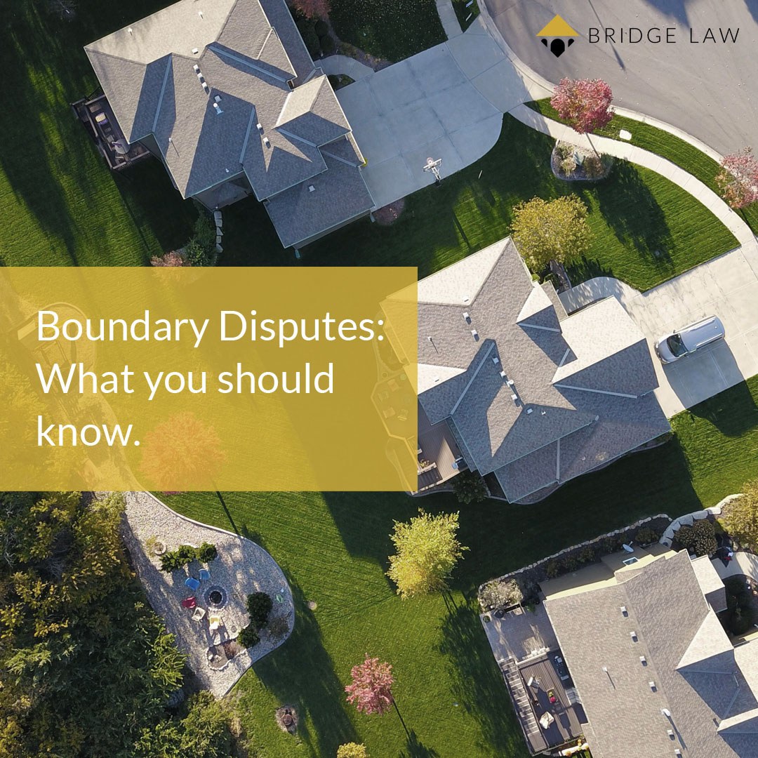 Boundary disputes are one of the most common types of neighbour disputes.
Our blog post below outlines some things to be aware of when it comes to boundary disputes.

For legal advice, our property litigation team can help: info@bridgelawsolicitors.co.uk

champ.ly/duW-W4PT