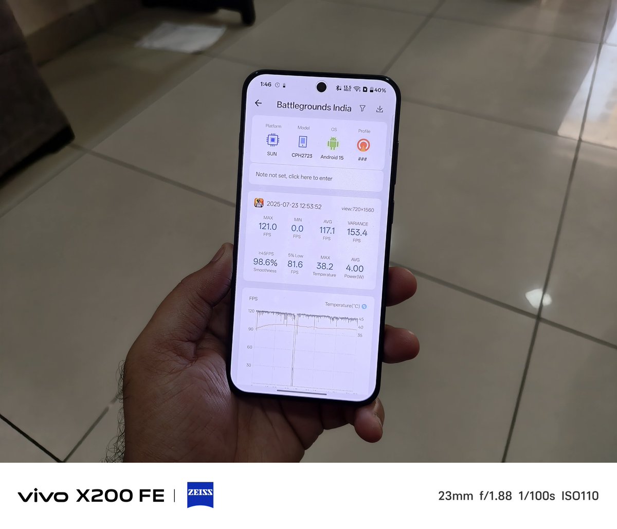 naman_nan's tweet image. OnePlus 13s now supports 120fps in BGMI.
