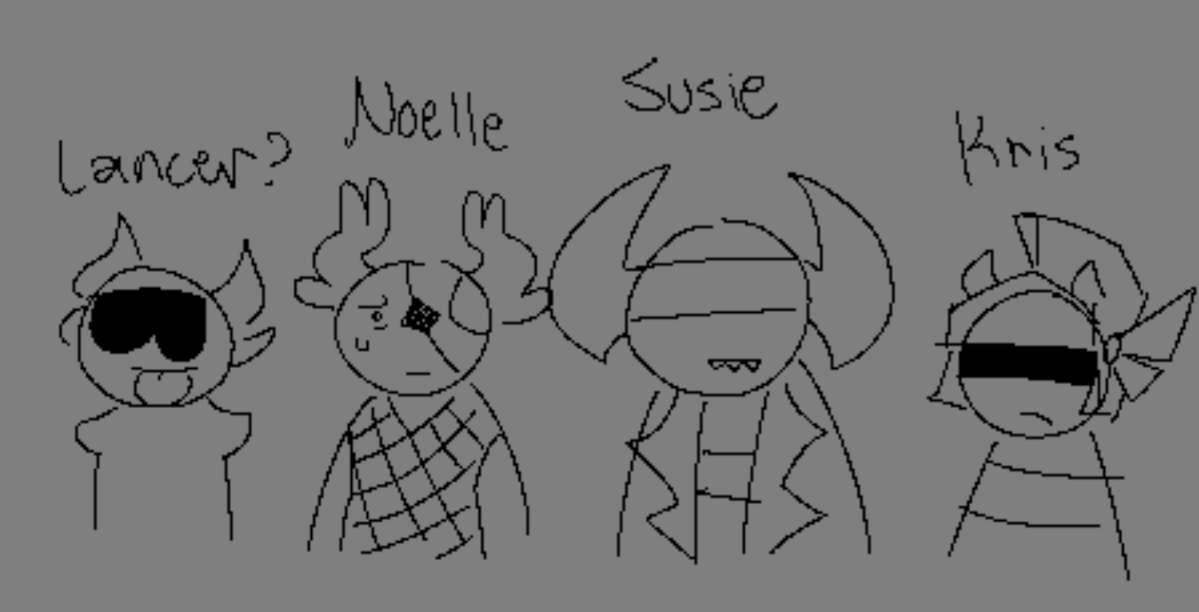 PusheenTween's tweet image. My take on phighting x deltarune