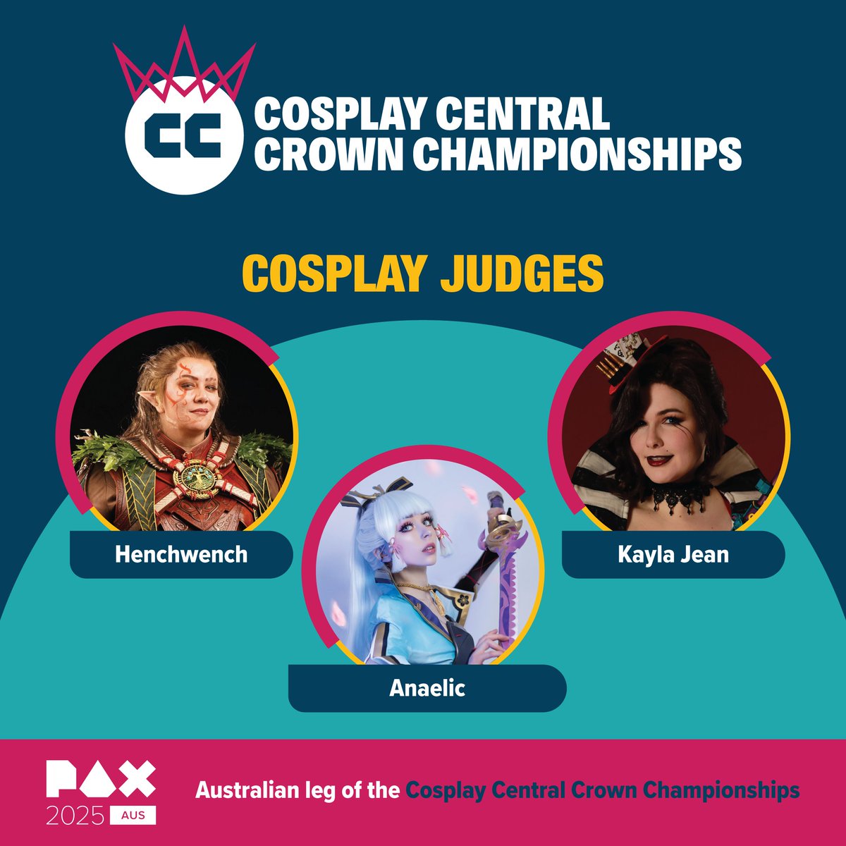 PAX Australia (@paxaus) on Twitter photo Calling all friendly neighbourhood Spider-Men, 2Bs, Kerrigans, Jokers, Reinhardts, Hatsune Mikus and Sans(es?).
Applications are still open to submit your cosplay for the Cosplay Central Crown Championships on the Sunday at PAX Aus! Applications closing 10 September.
Details➡️: Calling all friendly neighbourhood Spider-Men, 2Bs, Kerrigans, Jokers, Reinhardts, Hatsune Mikus and Sans(es?).
Applications are still open to submit your cosplay for the Cosplay Central Crown Championships on the Sunday at PAX Aus! Applications closing 10 September.
Details➡️: