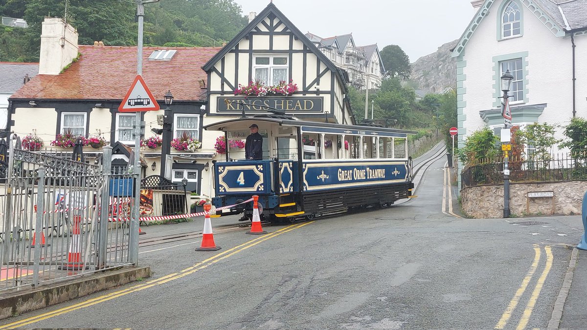rhino_on_rails's tweet image. Great Orme Tramway, Llandudno