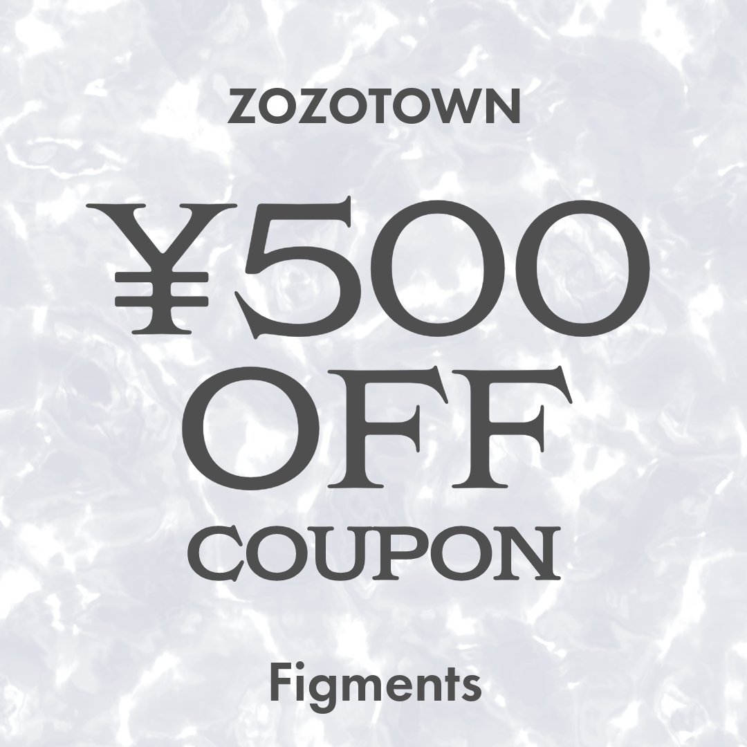 Figments_store's tweet image. ๐ ๐๐๐๐๐๐๐๐ ๐
๏ผ
ๆฌๆฅๆ็ตๆฅ๐ข๏ฟฅ500ใฏใผใใณ๐
7.27(SUN) 23:59ใพใง๐ฅ
๏ผผ
ๆฐไฝใปใปใผใซใขใคใใ ใ
ใ่ฒทใๅพใซ่ฒทใใใฎใฏไปๆฅใพใงโ๏ธ๐จ
โก๏ธ๐zozo.jp/brand/figmentsโฆ๐