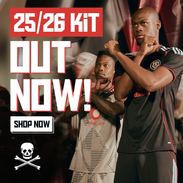 HighPressZA's tweet image. 🚨🗞✍️ Weeks after the new Orlando Pirates 2025/26 Season kit was unveiled, - It is FINALLY available in stores. ☠️