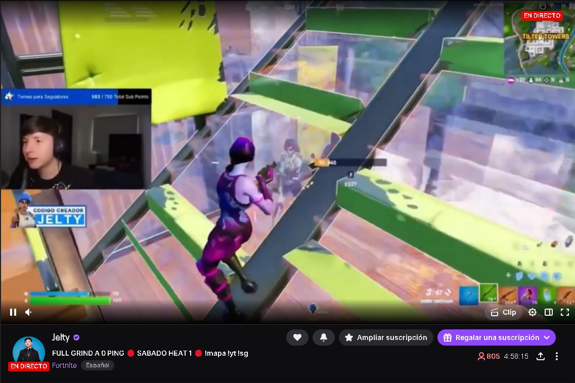 Madeska3's tweet image. el compa @JeltyTV sabrá que sigue en directo?