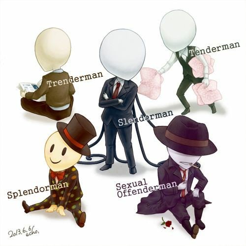 Inkbun_'s tweet image. do you guys remember the Slenderman brothers cause when I was like 10 I binged gacha life stuff about them
