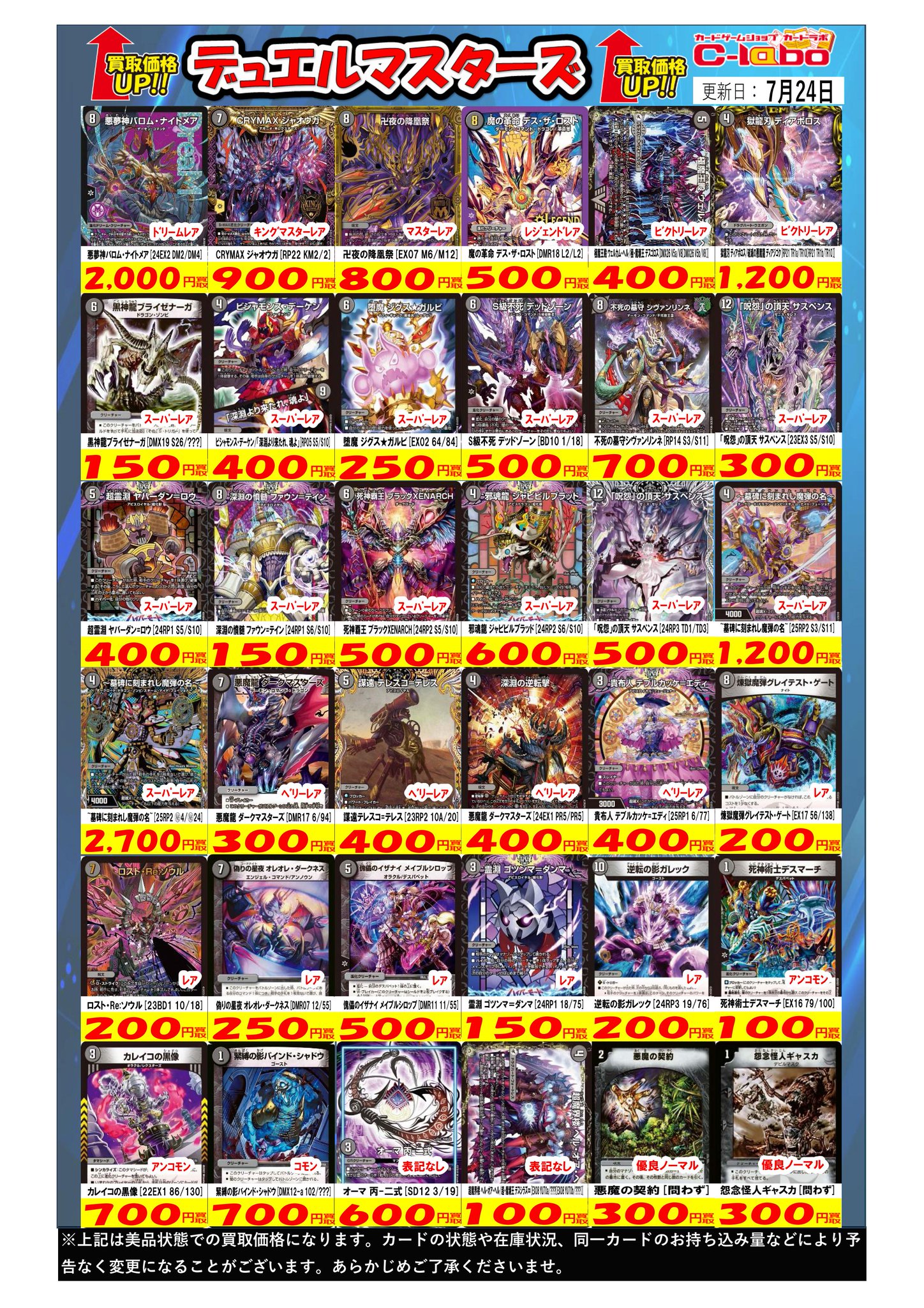 デュエルマスターズ　まとめ売り 楽天市場】デュエル・マスターズ DMRP22 SR S7/S8 火 ダイナ