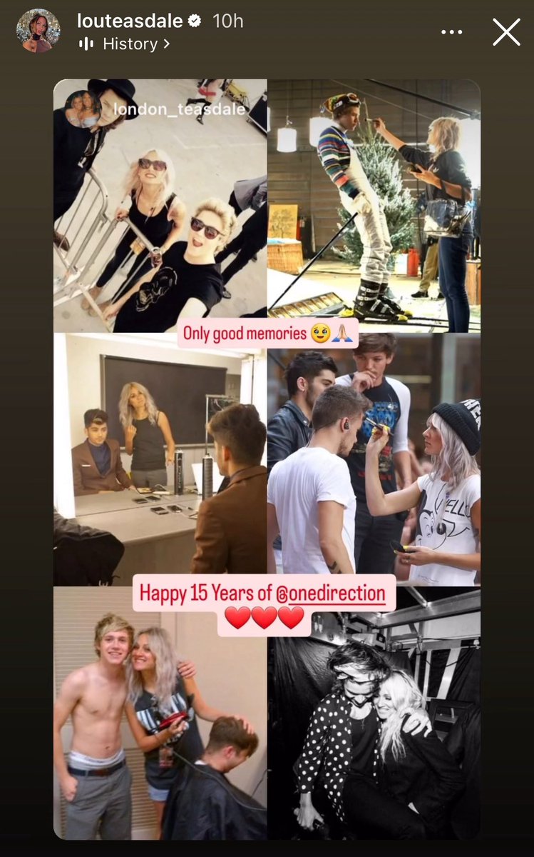 DeluriaD's tweet image. Lou Teasdale’s IG stories (the Lou in “Lou and Harry” from that heartbeat interview of Harry’s, yes, one of my favorites 😊).