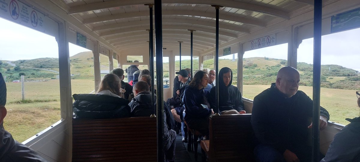 rhino_on_rails's tweet image. Travelling up the Great Orme