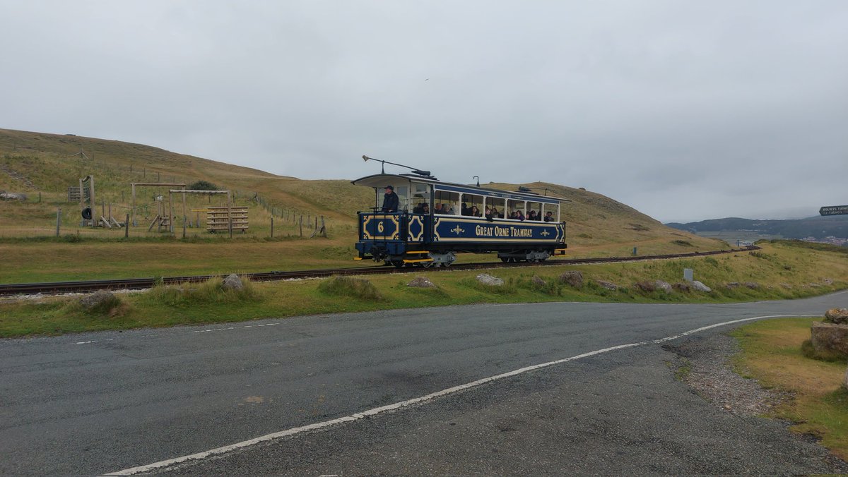 rhino_on_rails's tweet image. Summit station, Great Orme Tramway