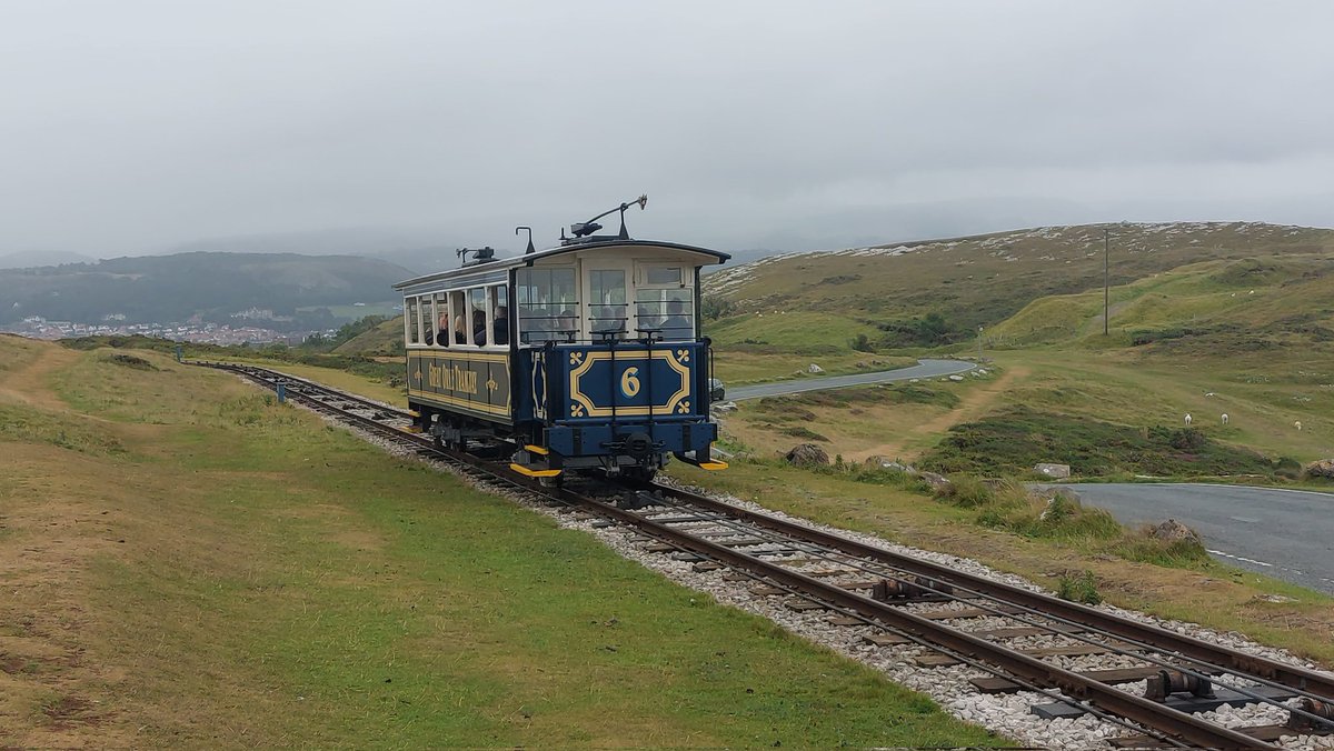 rhino_on_rails's tweet image. Summit station, Great Orme Tramway