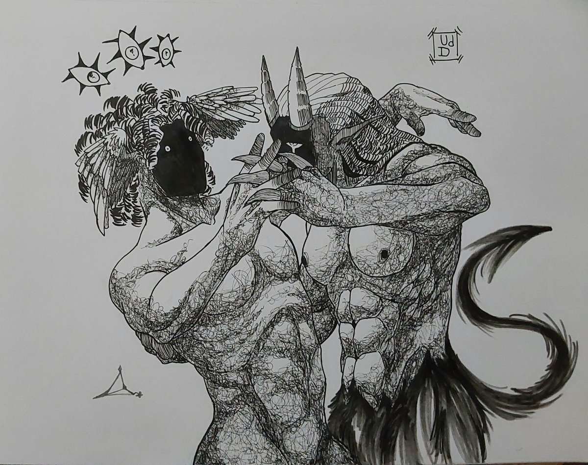 Lazaxusthealien's tweet image. Nhoi
Fiz isso aqui um tempo atrás, adoro usar rabiscos aleatórios pra formar as sombras